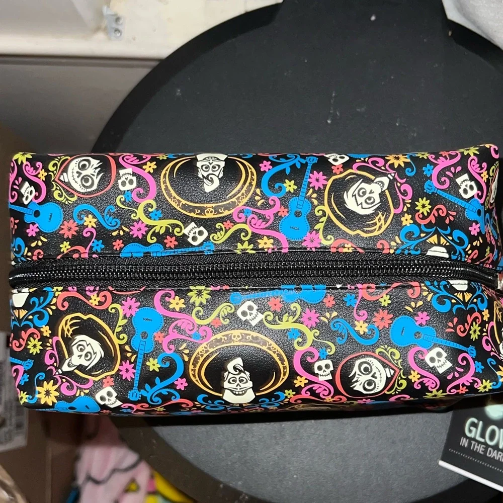 Disney Pixar Coco Glow in the Dark Cosmetics Bag